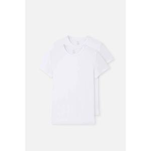 Dagi White Compact O-Neck 2-pack T-shirt