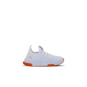 Slazenger Eddie H Sneaker Girls' Shoes White Orange