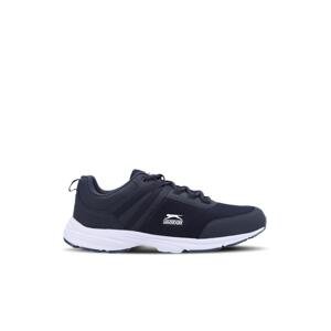 Slazenger Plane Plus Size Sneaker Men's Shoes Navy / White