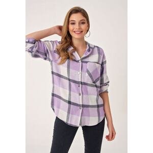 Bigdart 3850 Hooded Checkered Shirt