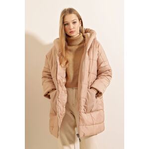 Bigdart 5130 Loose Puffy Coat - Mink