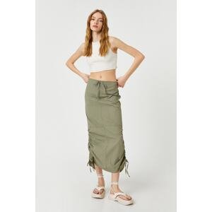 Koton Skirt - Khaki - Maxi