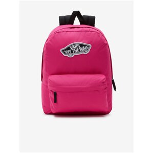 Tmavě růžový dámský batoh VANS Realm Backpack - Dámské
