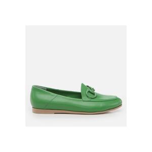 Yaya by Hotiç Green Pedestrian Women's Loafer