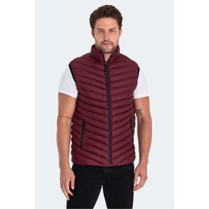 Slazenger HENA KTN Men's Waistcoat Claret Red