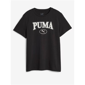 Černé klučičí tričko Puma Squad - Kluci