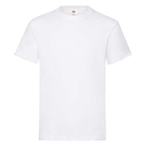 White Men's T-shirt Heavy Fruit of the Loom