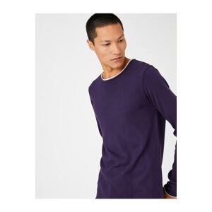 Koton Basic Knitwear Sweater Crew Neck Long Sleeved