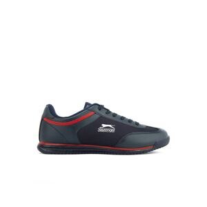 Slazenger Mojo I Sneaker Mens Shoes Navy / Red