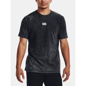 Under Armour Tričko UA ELEVATED CORE WASH SS-BLK - Pánské