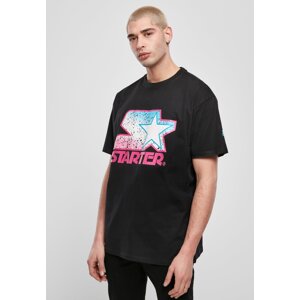 Starter Multicolored Logo Tee blk/pink