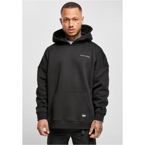 Oversized Logo Hoody černá