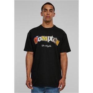 Compton L.A. Oversize tričko černé barvy