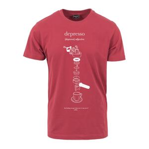 Rubínové tričko Depresso