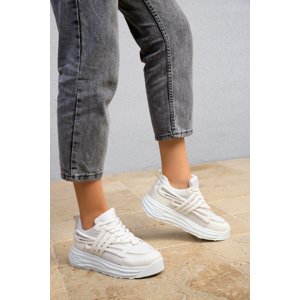 Soho White Women's Sneakers 18519