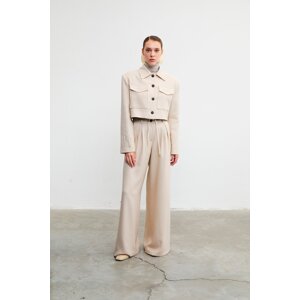 VATKALI Lace Up Wide Leg Trousers