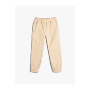 Koton Basic Jogger Pants with Elastic Waist.