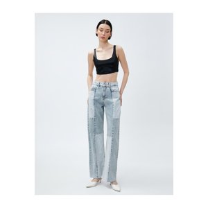 Koton Straight Leg Jeans High Waist - Nora Jeans