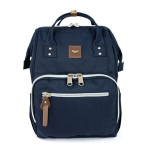 Himawari Unisex's Backpack tr23098-4 Navy Blue