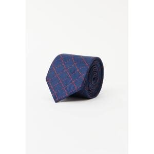 ALTINYILDIZ CLASSICS Men's Navy Blue-Red Patterned Tie