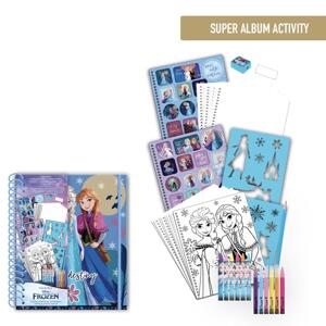 SUPER ACTIVITY ALBUM COLOREABLE FROZEN