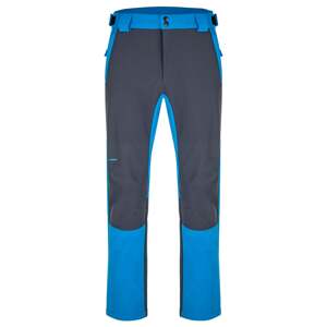 Modré pánské softshellové kalhoty LOAP Lupic