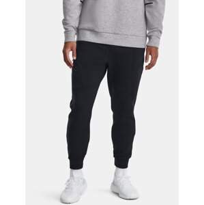 Černé sportovní tepláky Under Armour UA Unstoppable Flc Joggers