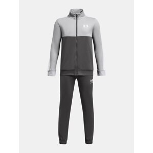 Šedá sportovní souprava Under Armour UA CB Knit Track Suit