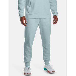 Světle modré pánské tepláky Under Armour Curry Fleece Sweatpants