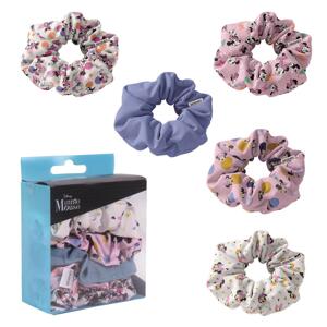 HAIR ACCESSORIES SCRUNCHIES 5 PIECES MINNIE