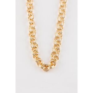 DEFACTO Women's Thick Chain Gold Necklace