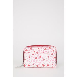 DEFACTO Women's Heart Pattern Wallet