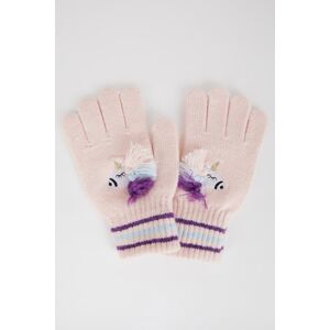 DEFACTO Girl's Unicorn Printed Gloves