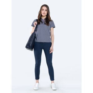 Big Star Woman's Slim Trousers 115617 Light blue-404