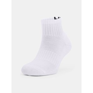 Under Armour Ponožky Core QTR 3PK-WHT - unisex