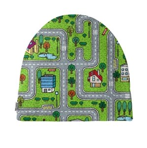 Mr. GUGU & Miss GO Man's City Carpet Beanie MB 212177