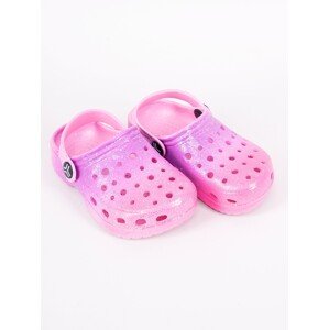 Yoclub Kids's Girls Crocs Shoes Slip-On Sandals OCR-0042G-9900