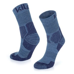 Unisex běžecké ponožky Kilpi ULTRA-U tyrkysové