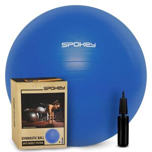 Spokey FITBALL III - Gymnastická lopta 65 cm vrátane pumpičky, modrá