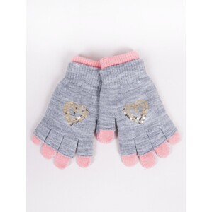 Yoclub Kids's Gloves RED-0242G-AA50-009