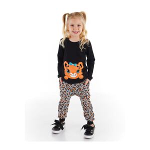 Denokids Little Leopard Girl Pants Suit
