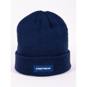 Yoclub Man's Men's Winter Hat CZZ-0415F-AA20 Navy Blue