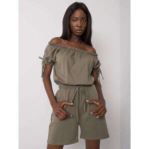 Khaki suit Och Bella OB-024. R69