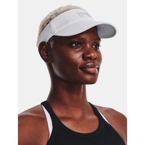 Under Armour Kšiltovka Women's UA Blitzing Visor-WHT - Dámské