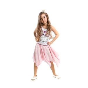 Mushi Rocker Bunny Girl's T-shirt Handkerchief Skirt Set