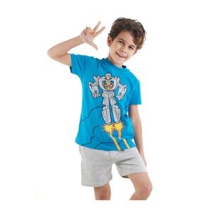 Mushi Robot Boy T-shirt Shorts Set