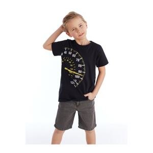 Mushi Fast Boys T-shirt Denim Shorts Set