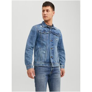 Modrá pánská džínová bunda Jack & Jones Jean