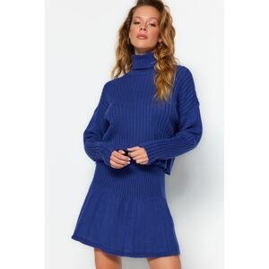 Trendyol Saks Crop Knitwear Two Piece Set