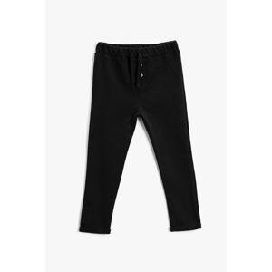 Koton Baby Boy Black Sweatpants